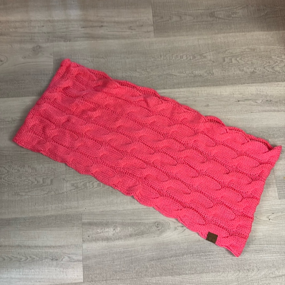 C.C Cable Knit Infinity Scarf